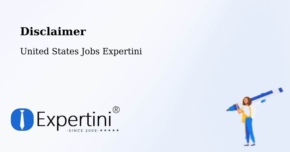 Disclaimer – Big Spring - United States Jobs Expertini